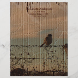 Landwirtschaftliche Bauernzäune Western Stallhaltu Briefkopf