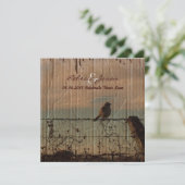 Landwirtschaftliche Bauernzäune Western Stallhaltu Einladung (Stehend Vorderseite)