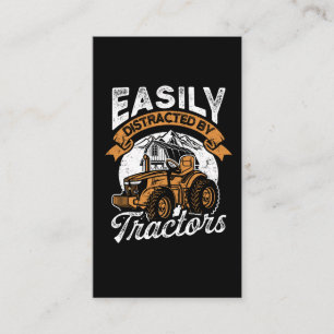 Landwirtschaftliche Beeinträchtigung durch Trakto Visitenkarte