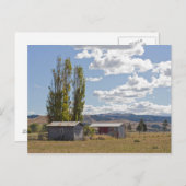 Landwirtschaftliche Betriebe in Neuseeland Postkar Postkarte (Vorne/Hinten)