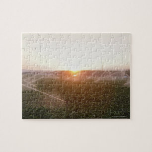 Landwirtschaftliche Bewässerungssystembewässerun Puzzle