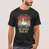 Landwirtschaftliche Enten landwirtschaftlicher Bau T-Shirt (Vorderseite)