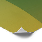 Landwirtschaftliche Felder Poster (Ecke)