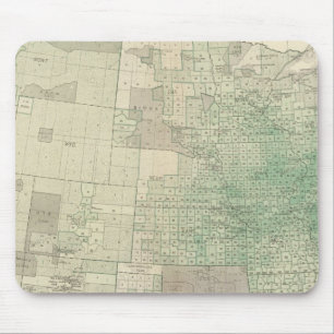 landwirtschaftliche Flächen nach Landkreisen Mousepad