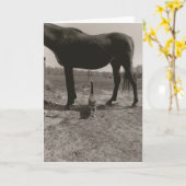 Landwirtschaftliche Freunde II Karte (Gelbe Blume)