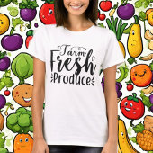 Landwirtschaftliche Frischware Wortart T-Shirt