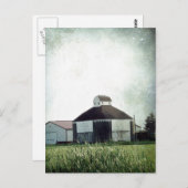 landwirtschaftliche Gebäude Postkarte (Vorne/Hinten)