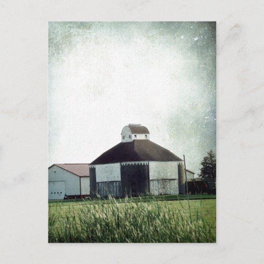 landwirtschaftliche Gebäude Postkarte (Vorderseite)