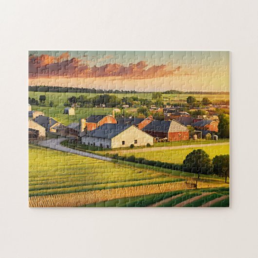 Landwirtschaftliche Gemeinschaft 1 Das Puzzle des (Horizontal)
