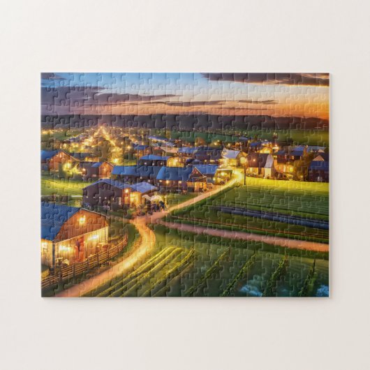 Landwirtschaftliche Gemeinschaft 3 Das Puzzle des (Horizontal)