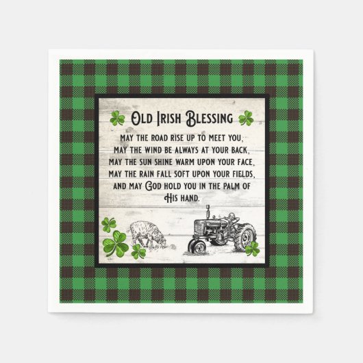 LANDWIRTSCHAFTLICHE HAUSHALTSPOLITIK SERVIETTE (Vorderseite)