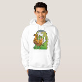 Landwirtschaftliche Hühner Hoodie (Vorne ganz)