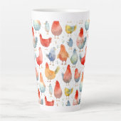 Landwirtschaftliche Hühner Milchtasse (Vorderseite)