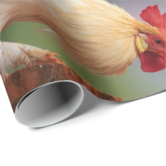 Landwirtschaftliche Hühnerfoerme Geschenkpapier (Rolleneckpunkt)