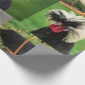 Landwirtschaftliche Hühnerfoerme Geschenkpapier (Ecke)