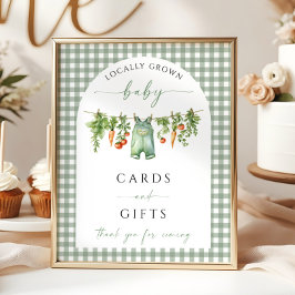 Landwirtschaftliche Karten und Geschenke für Gemüs Poster