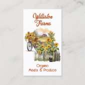 Landwirtschaftliche Kleinlandwirtschaft - Visitenk Visitenkarte (Vorderseite)