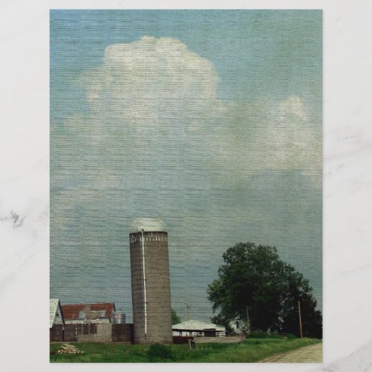 Landwirtschaftliche Landschaft (Vorderseite)