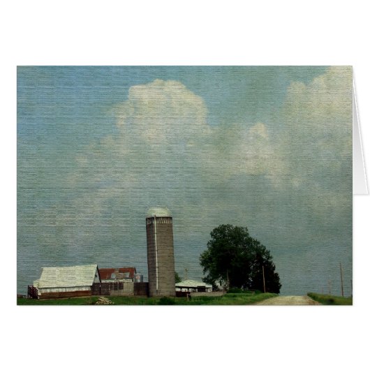 Landwirtschaftliche Landschaft (Vorderseite (Horizontal))