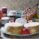 LANDWIRTSCHAFTLICHE LEBENSMITTEL LEINWANDDRUCK