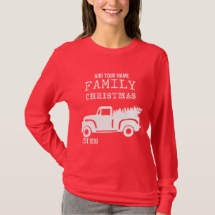 Landwirtschaftliche Nutzfahrzeuge Weihnachten Pe T-Shirt