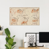 Landwirtschaftliche Produktion in den USA Poster (Heimbüro)