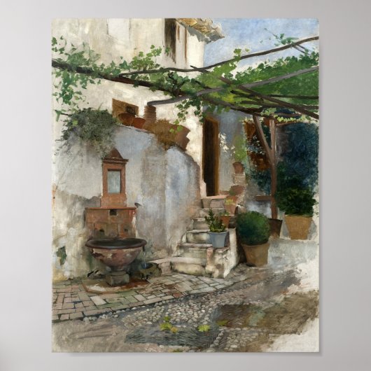 Landwirtschaftliche Räume aus Südspanien | Hugo Bi Poster (Vorne)