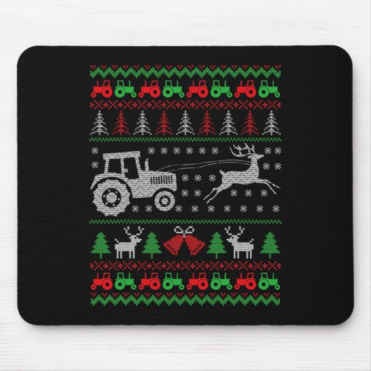 Landwirtschaftliche Rentierfarm Bauer Ugly Ch Mousepad (Vorne)