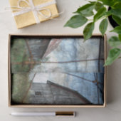 Landwirtschaftliche Rustikale Vintage Textur Seidenpapier (Geschenk)