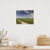 Landwirtschaftliche Straßenverflechtung zwischen W Poster (Küche)