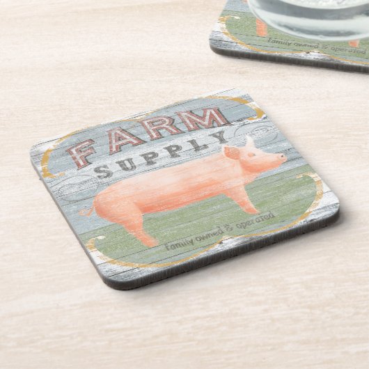 landwirtschaftliche Versorgung Getränkeuntersetzer (Linke Seite)