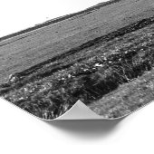 Landwirtschaftliche Wasserpumpe Windmühle Poster (Ecke)