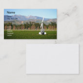 Landwirtschaftliche Wind-Maschine Visitenkarte (Vorne/Hinten)