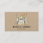 Landwirtschaftliche Zugmaschine Hühner Bio Gartenb Visitenkarte (Vorderseite)