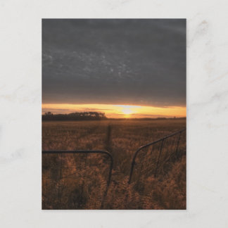 landwirtschaftlicher Bereich Postkarte