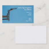 Landwirtschaftlicher Sprenger Visitenkarte (Vorne/Hinten)