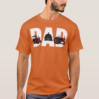 Landwirtschaftlicher Vater Farm Liebhaber Farmer D T-Shirt