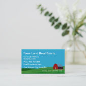 Landwirtschaftliches Anwesen Visitenkarte (Stehend Vorderseite)