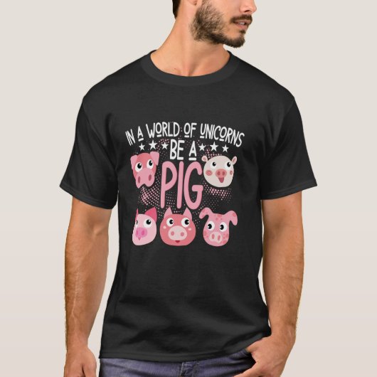 Landwirtschaftliches Tier Schlamm Experte Niedlich T-Shirt (Vorderseite)