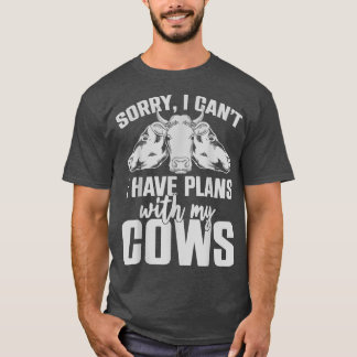Landwirtschafts-Bauer-Kuh Lover Landwirtschafts-Wi T-Shirt