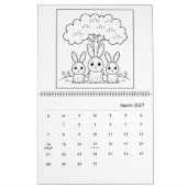 Landwirtschafts-Farbbuch-Kalender Kalender (Mär 2027)