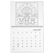 Landwirtschafts-Farbbuch-Kalender Kalender (Jan 2027)