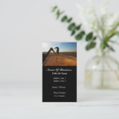 Landwirtschafts-Visitenkarte Visitenkarte (Stehend Vorderseite)