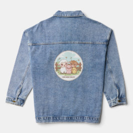 Landwirtschaftsfreunde für immer - süß und gemütli jeansjacke