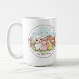 Landwirtschaftsfreunde für immer - süß und gemütli kaffeetasse