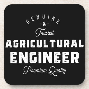 Landwirtschaftsingenieur, cool, Ingenieur, Ingenie Getränkeuntersetzer