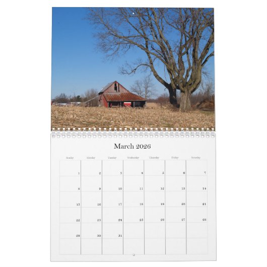 Landwirtschaftskalender Kalender (Mär 2026)