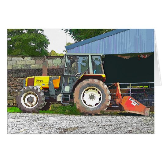 LANDWIRTSCHAFTSKARTE (Vorderseite (Horizontal))