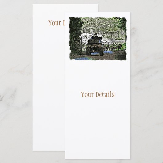 LANDWIRTSCHAFTSKARTEN (Vorne/Hinten)