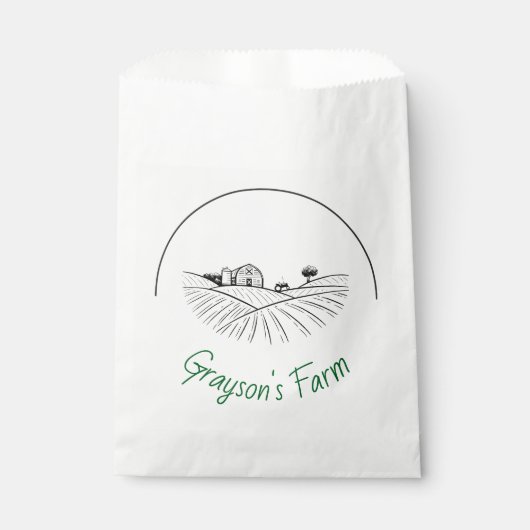 Landwirtschaftsleben geschenktütchen (Vorderseite)